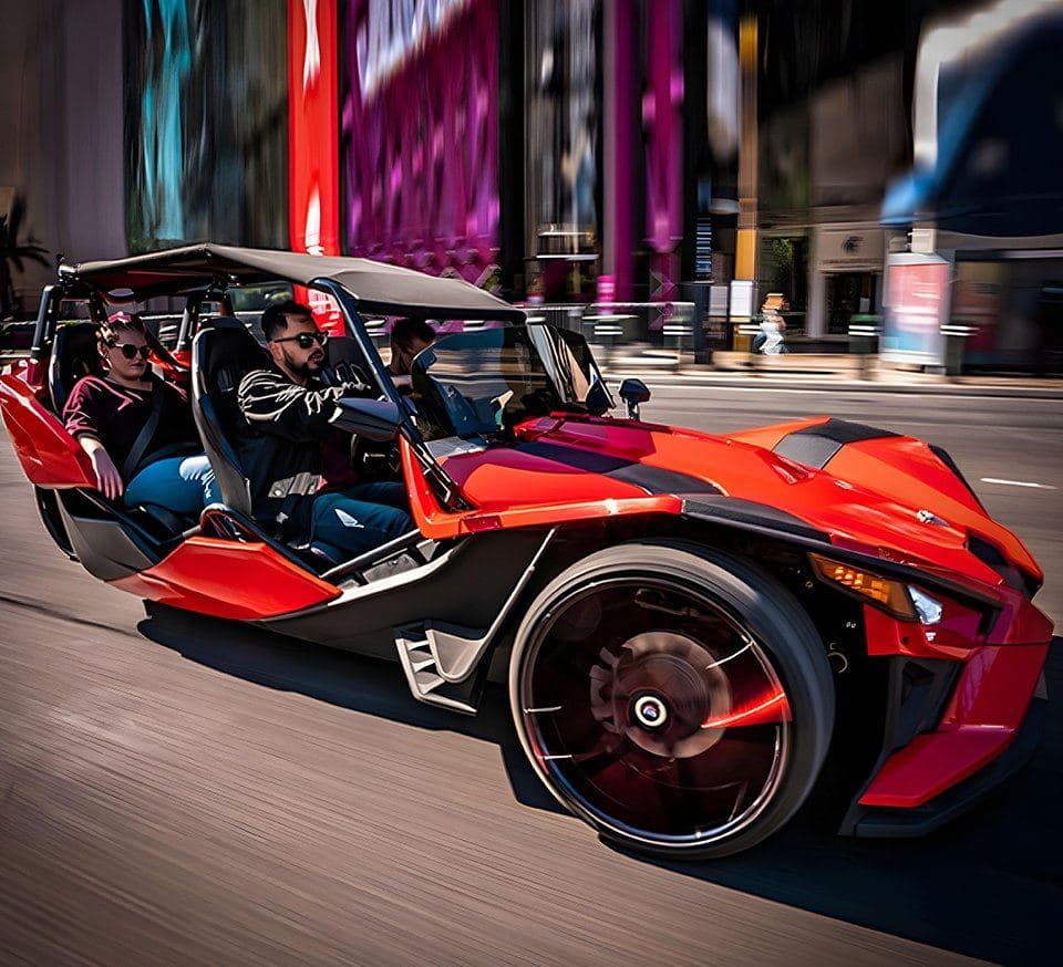 4-Seater Polaris Slingshot (Manual)